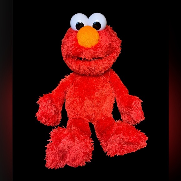 Sesame Street 2016 Hasbro TICKLE ME ELMO 14” Works Giggles Talks - Picture 1 of 4